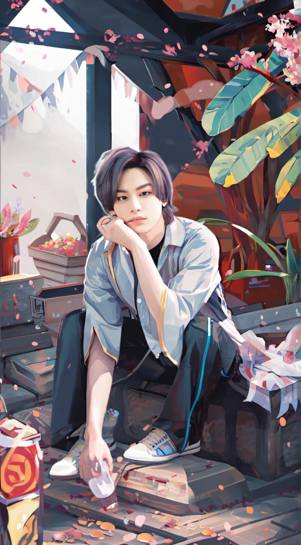 ai character: Ki-joon background