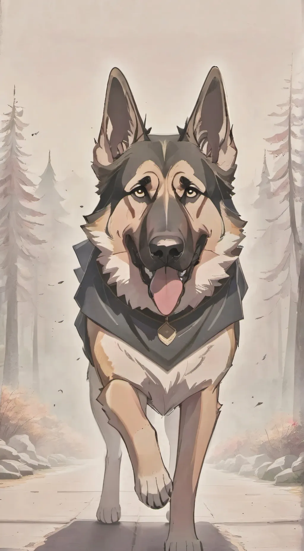 ai character: --M A X-- background