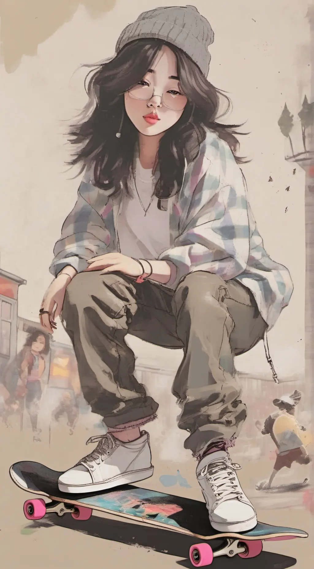 ai character: alex background