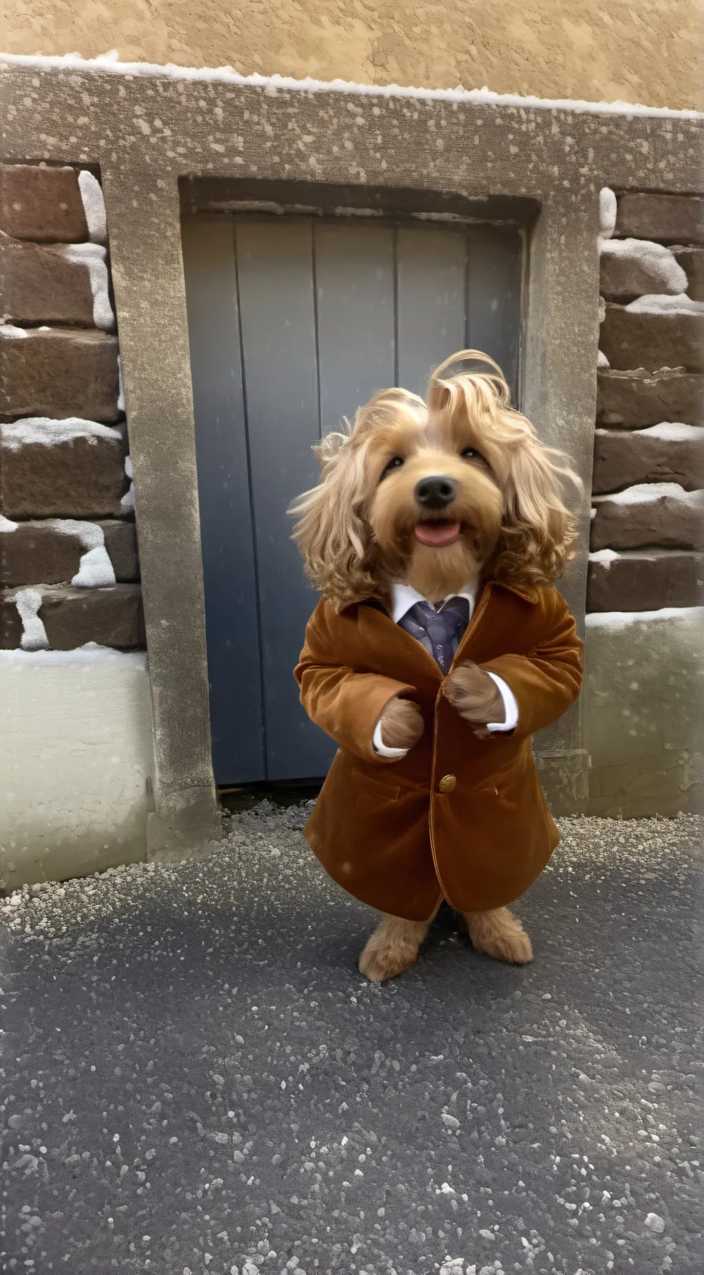 ai character: Baxter background