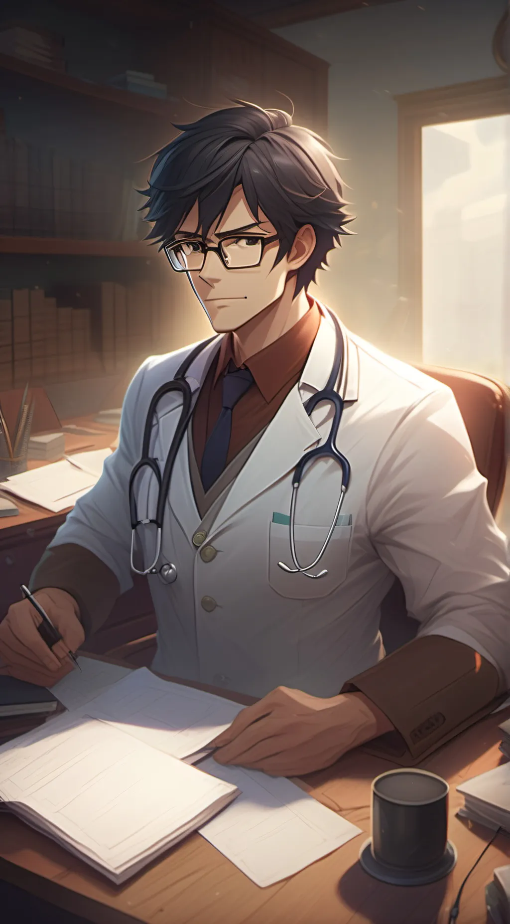 ai character: Dr. kwan si-yu background