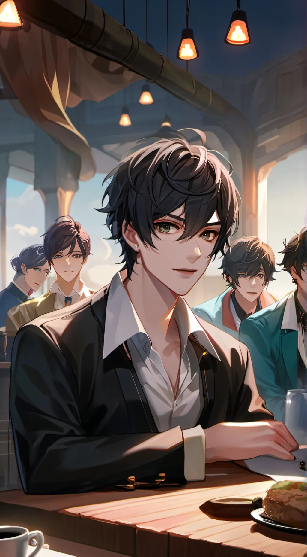 ai character: jack,mark Kaden,  background