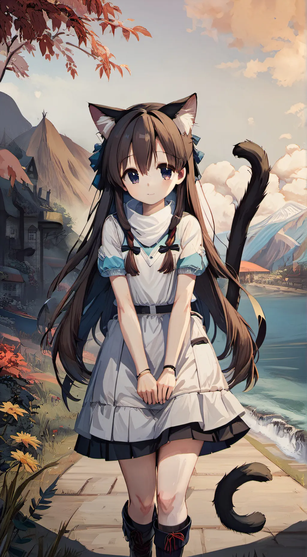 ai character: Natalie  background