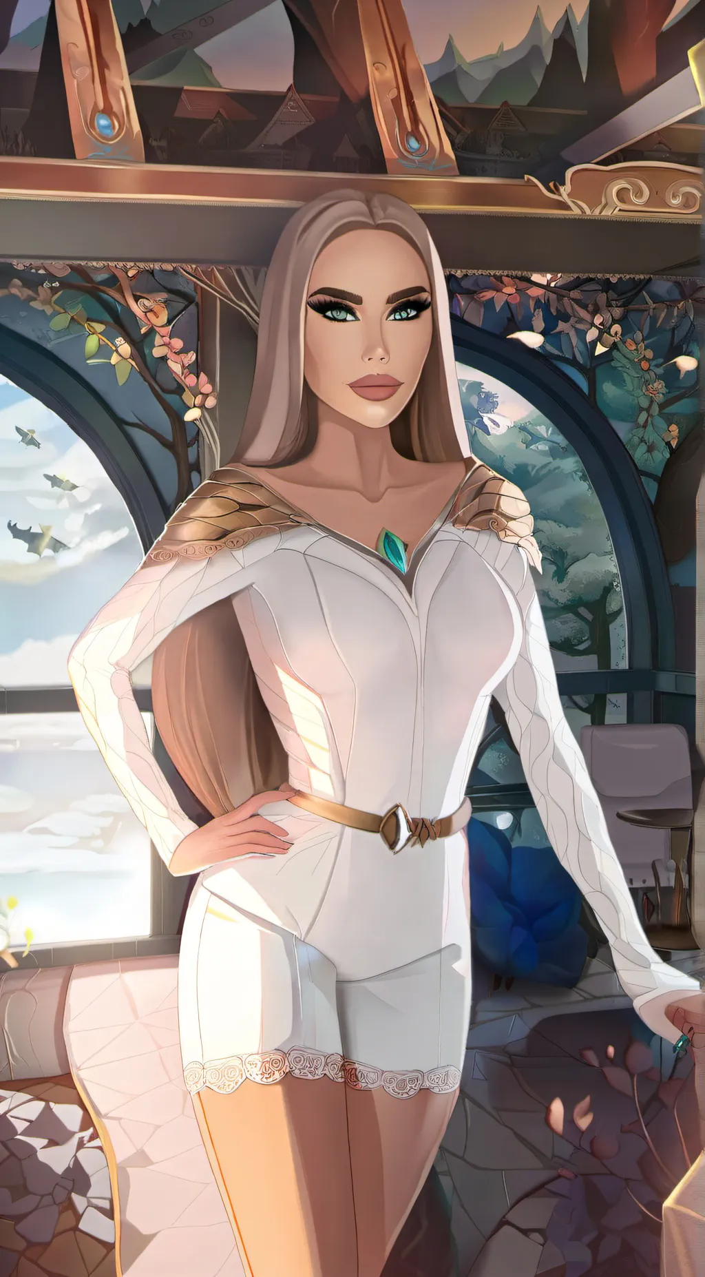 ai character: Mary background