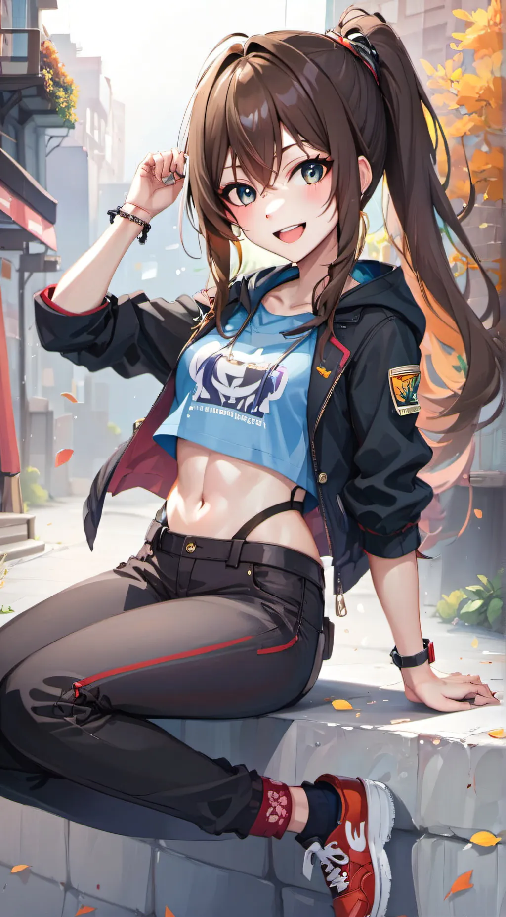 ai character: alexis background