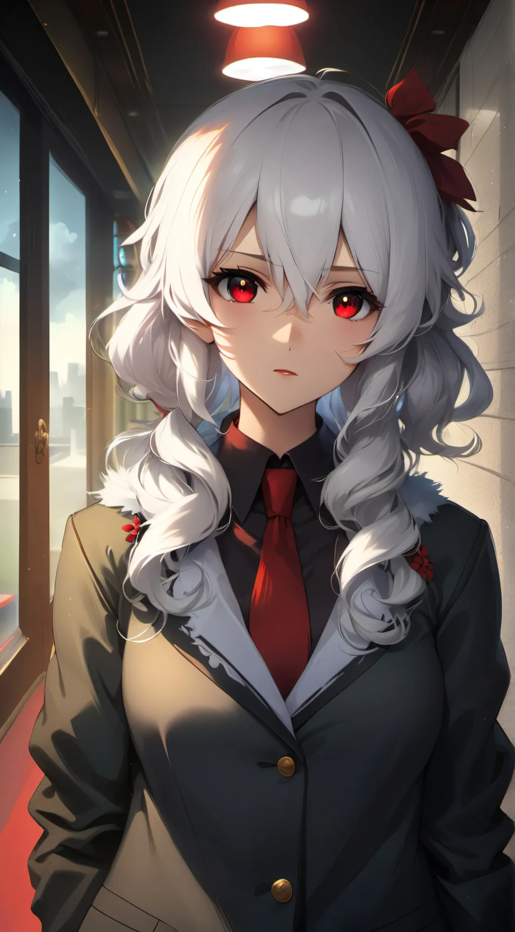 ai character: Aurora background