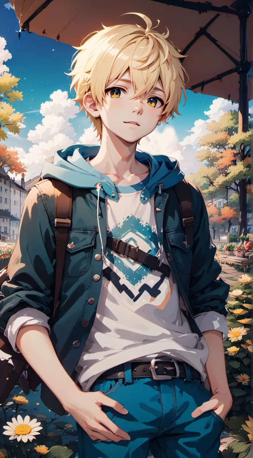 ai character: AJ background