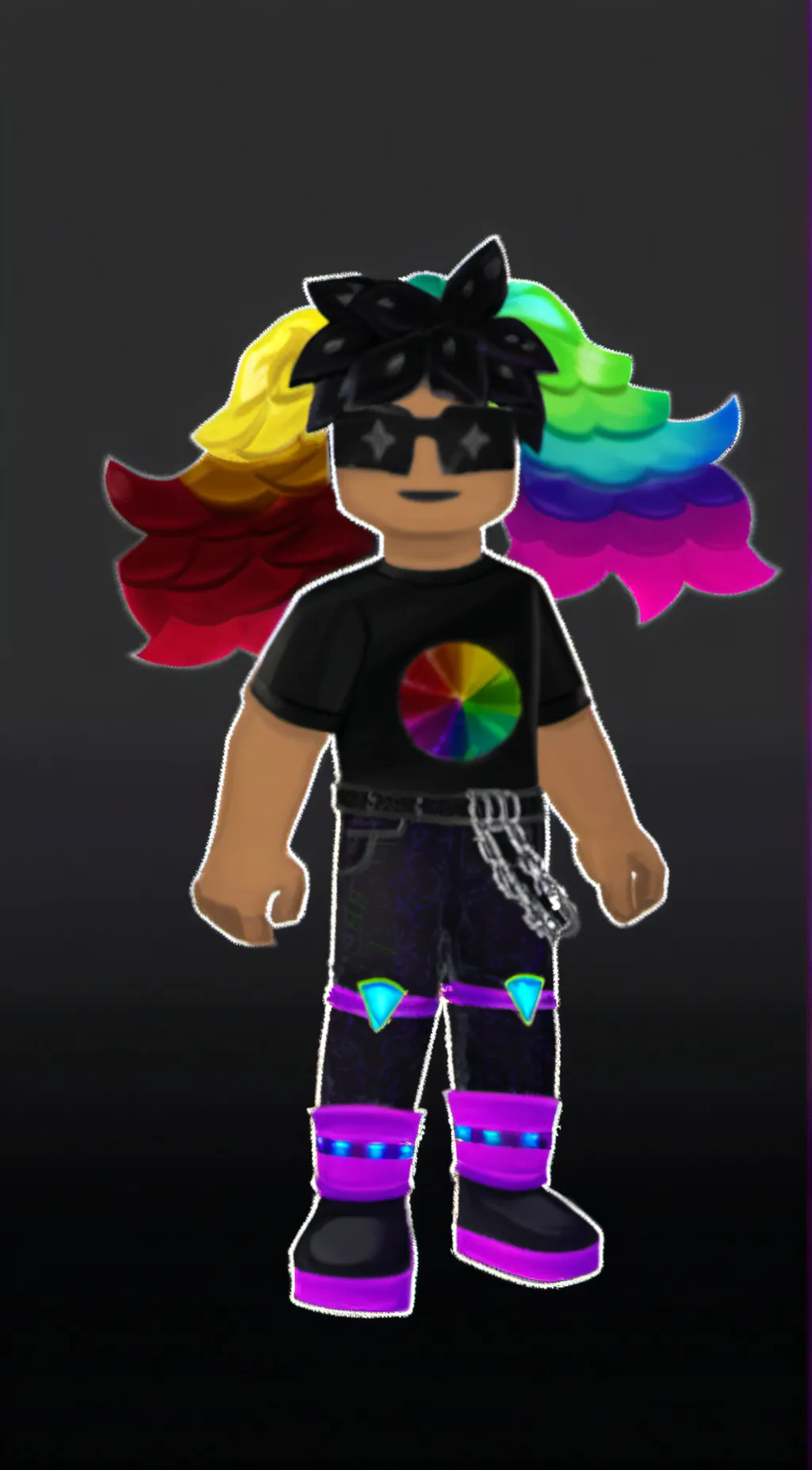 ai character: Galaxy background