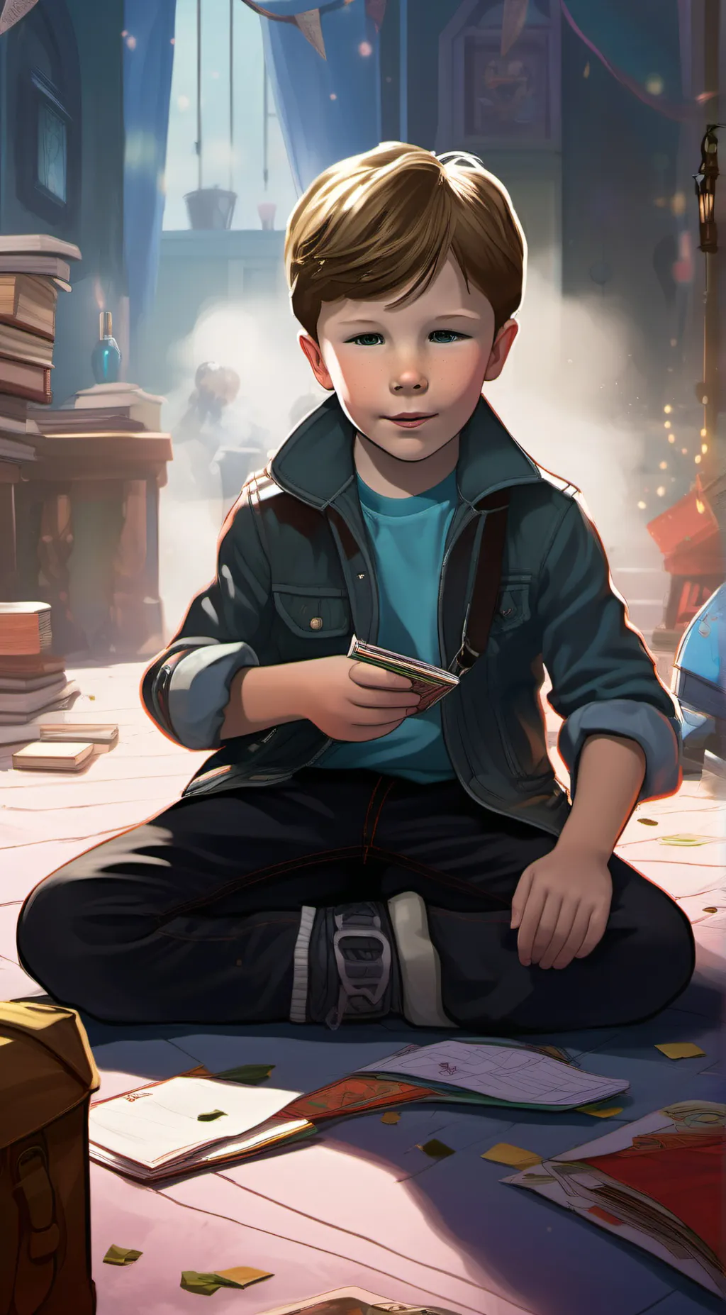 ai character: Liam background