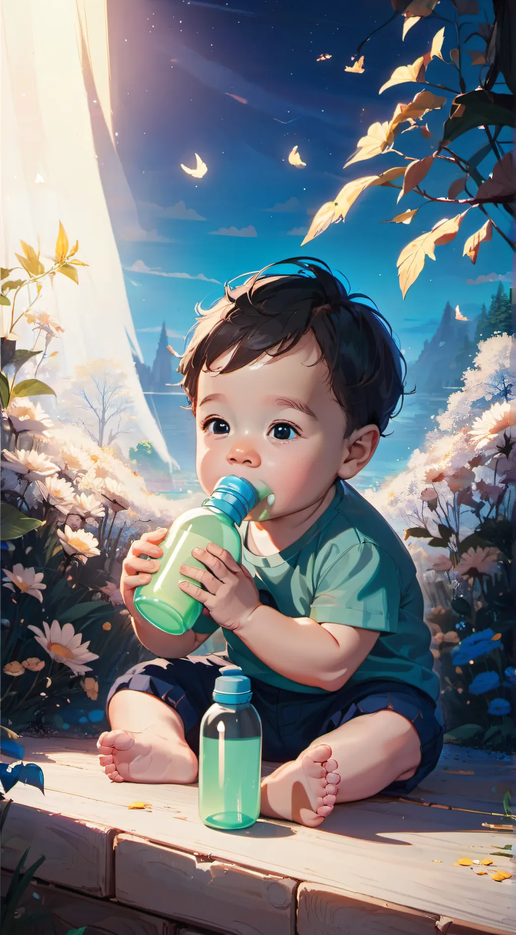 ai character: Ahran background