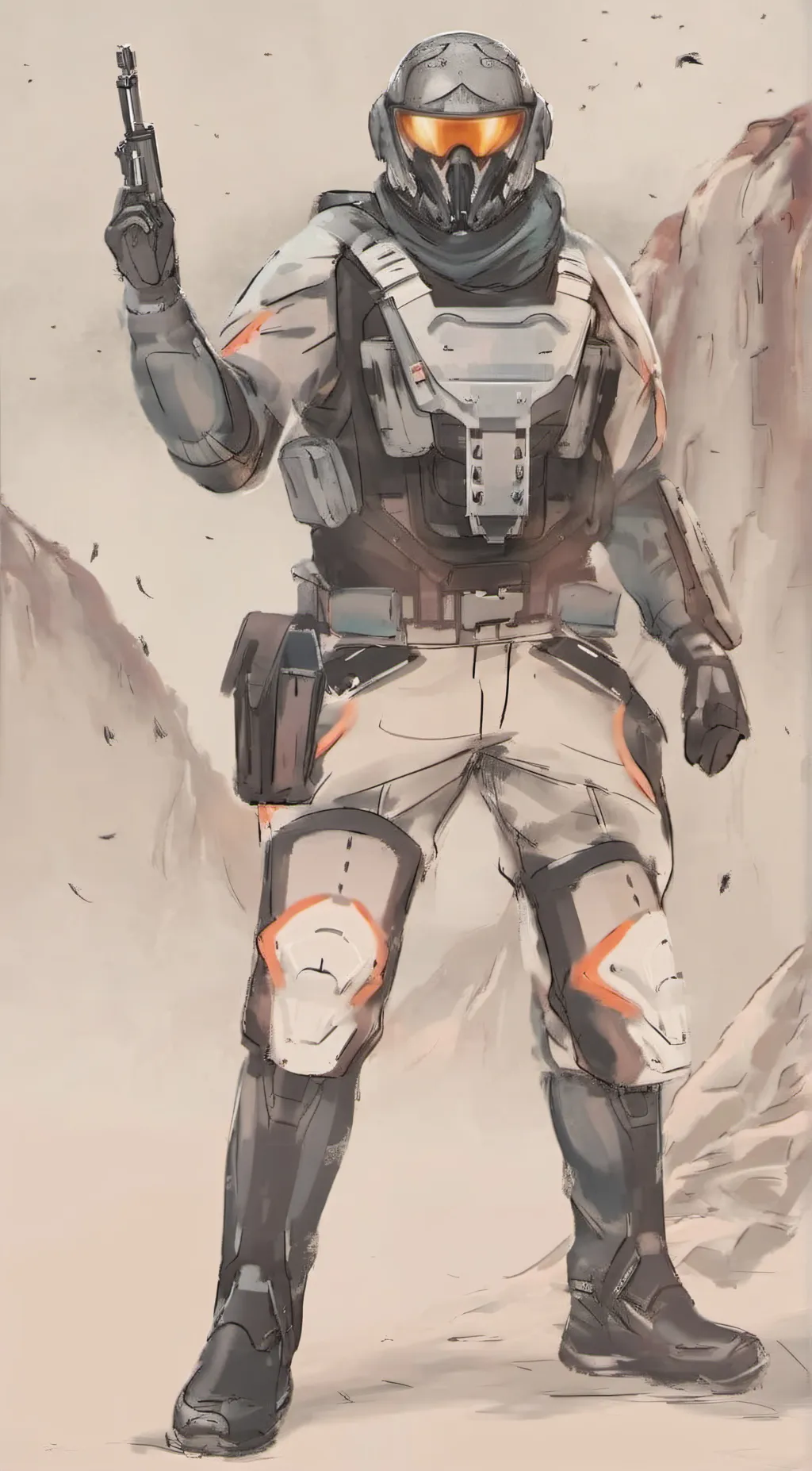 ai character: Captain Pierce background