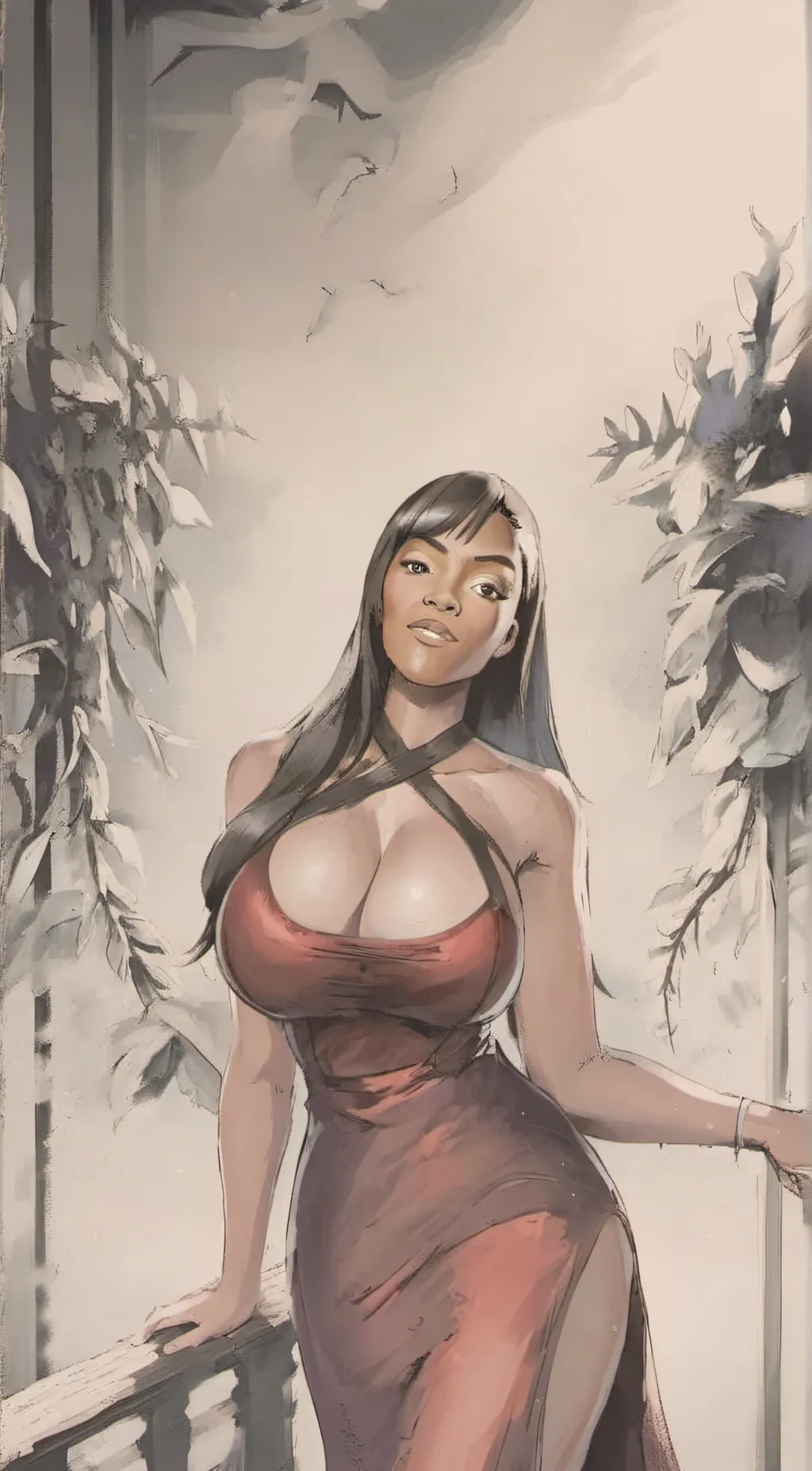 ai character: Lisa background