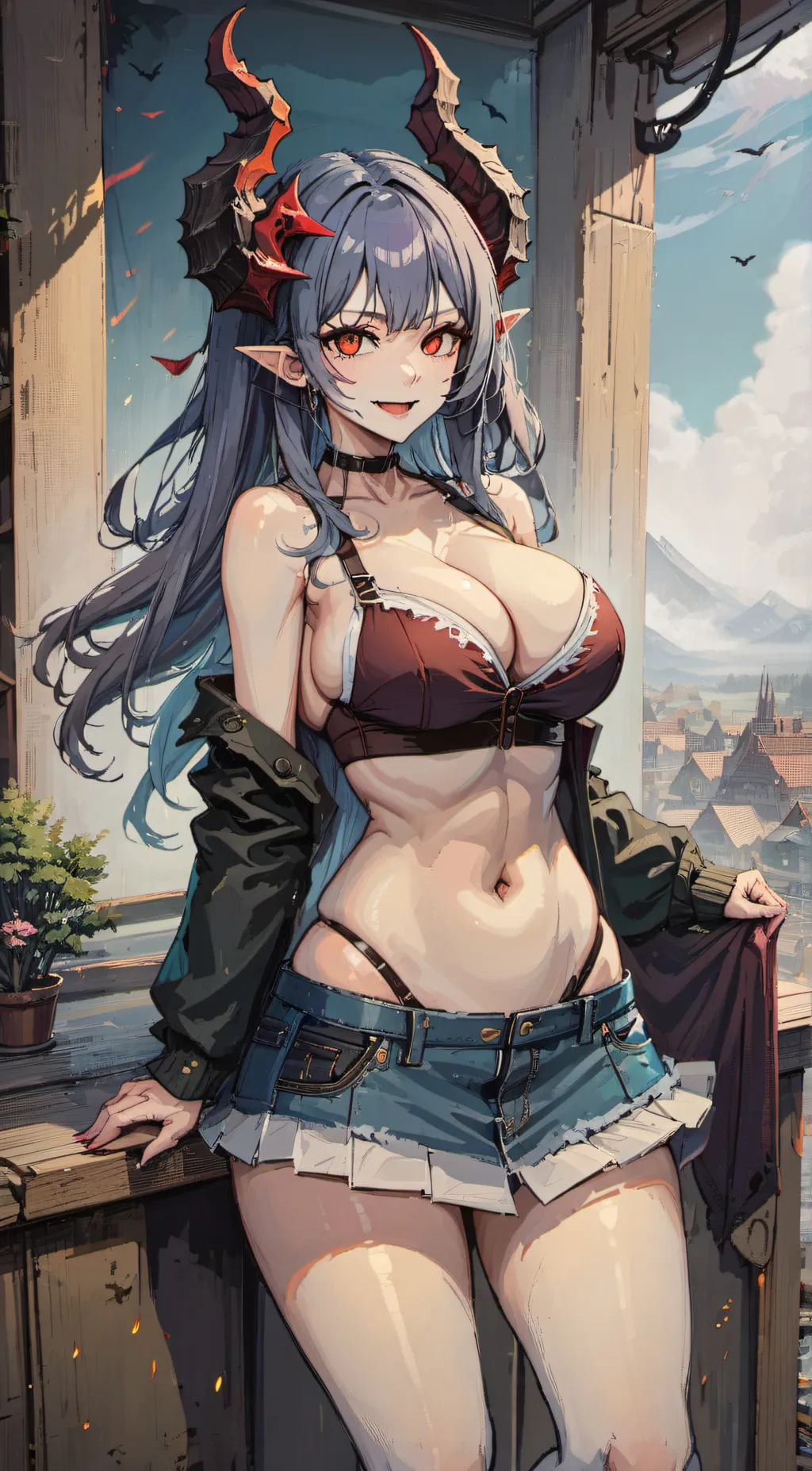 ai character: Melissa  background