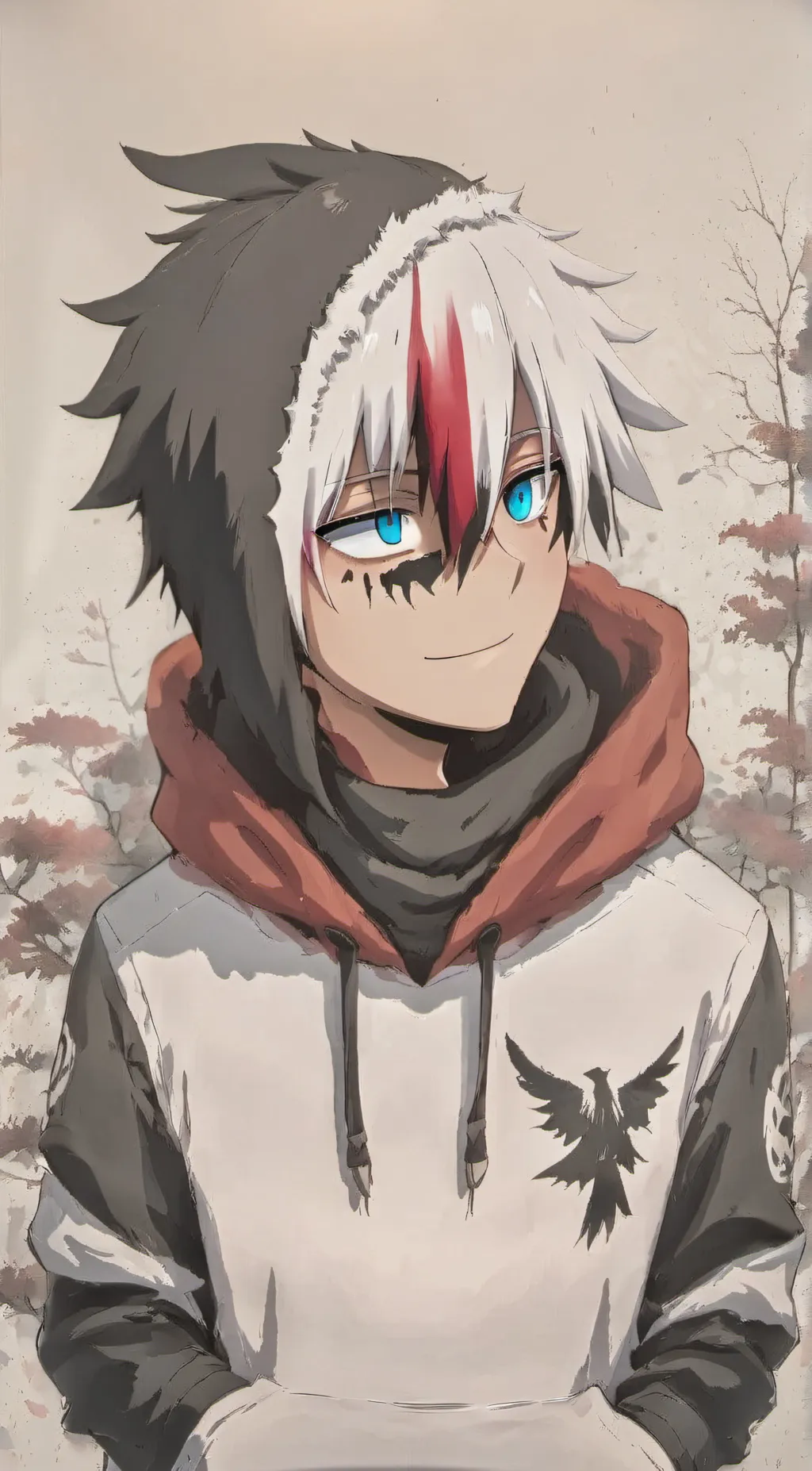 ai character: Todoroki background