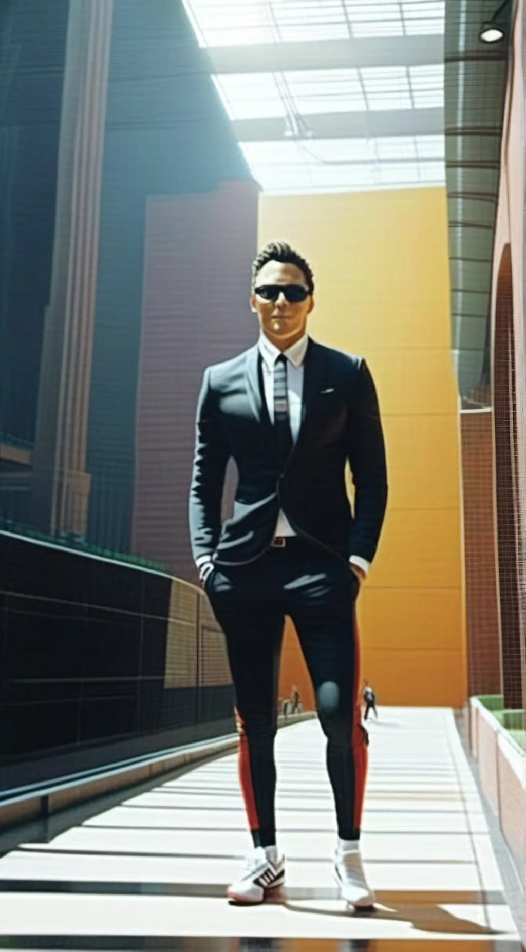 ai character: Harris  background