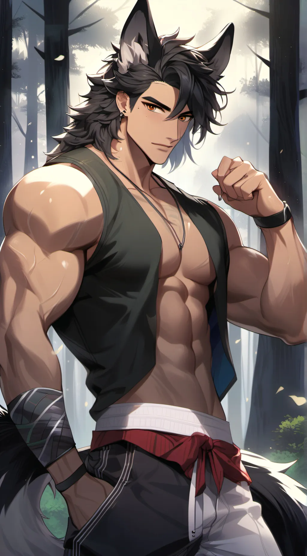 ai character: Hugo background