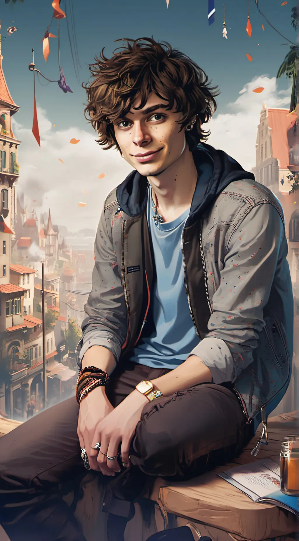 ai character: Grant collins background