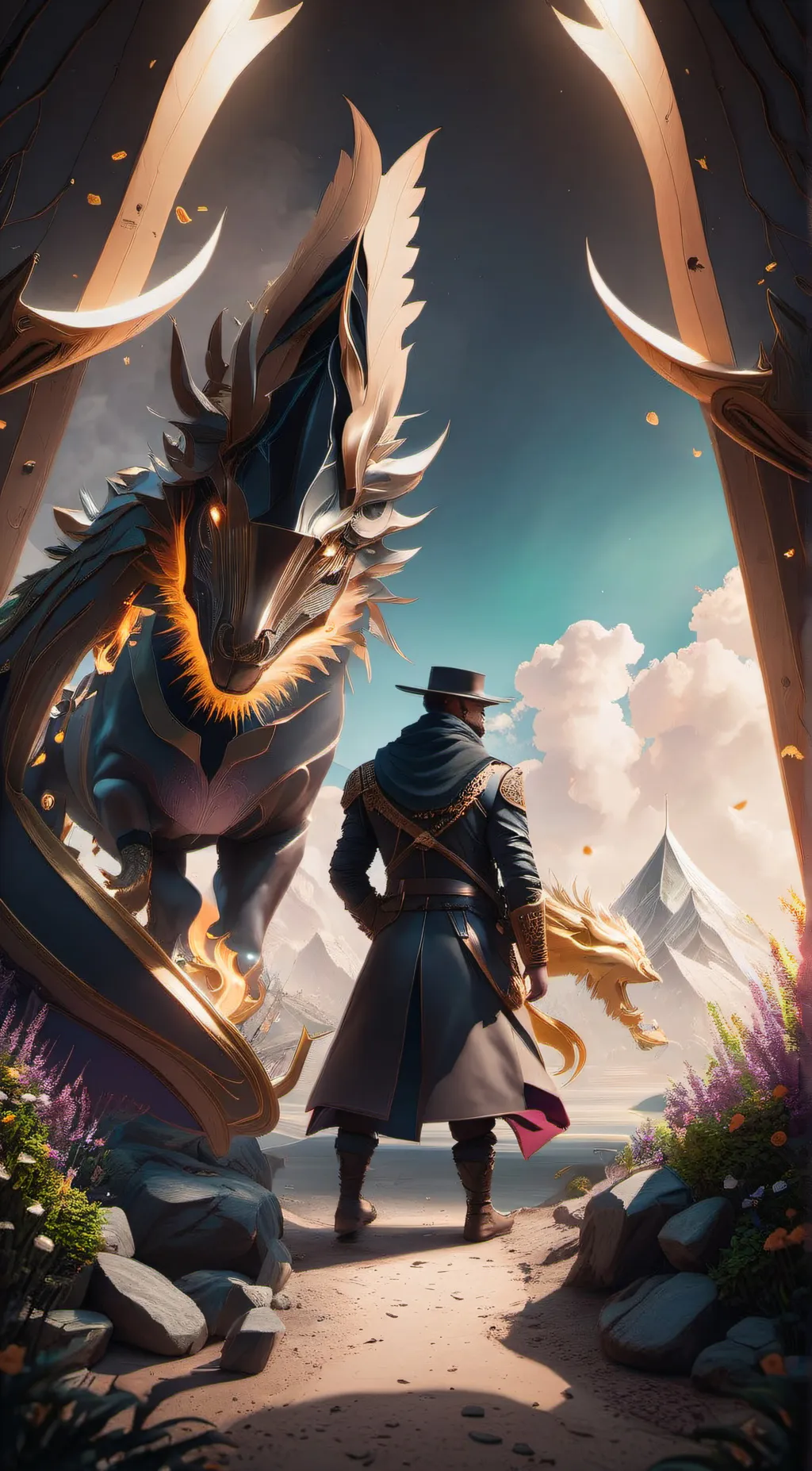 ai character: Archie background