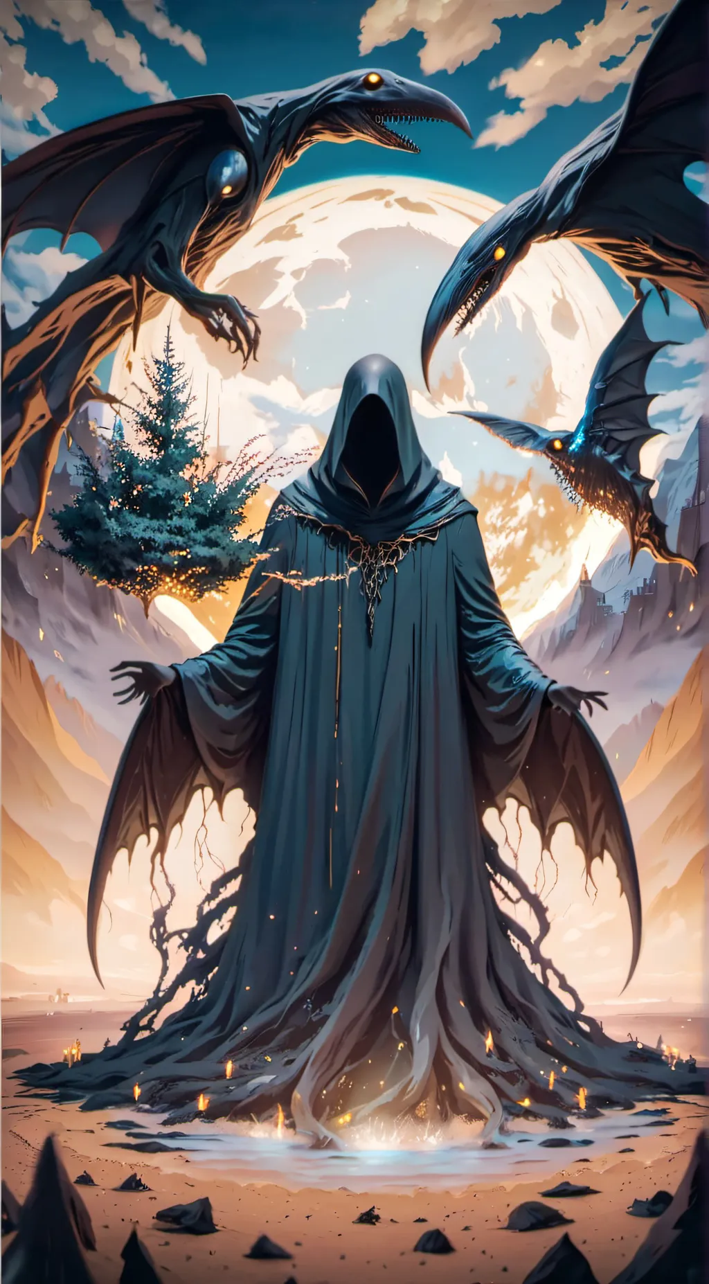 ai character: dementor background