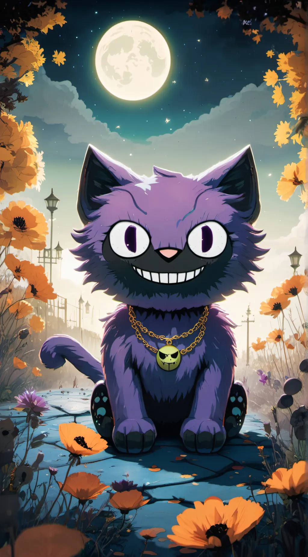 ai character: Catnap background