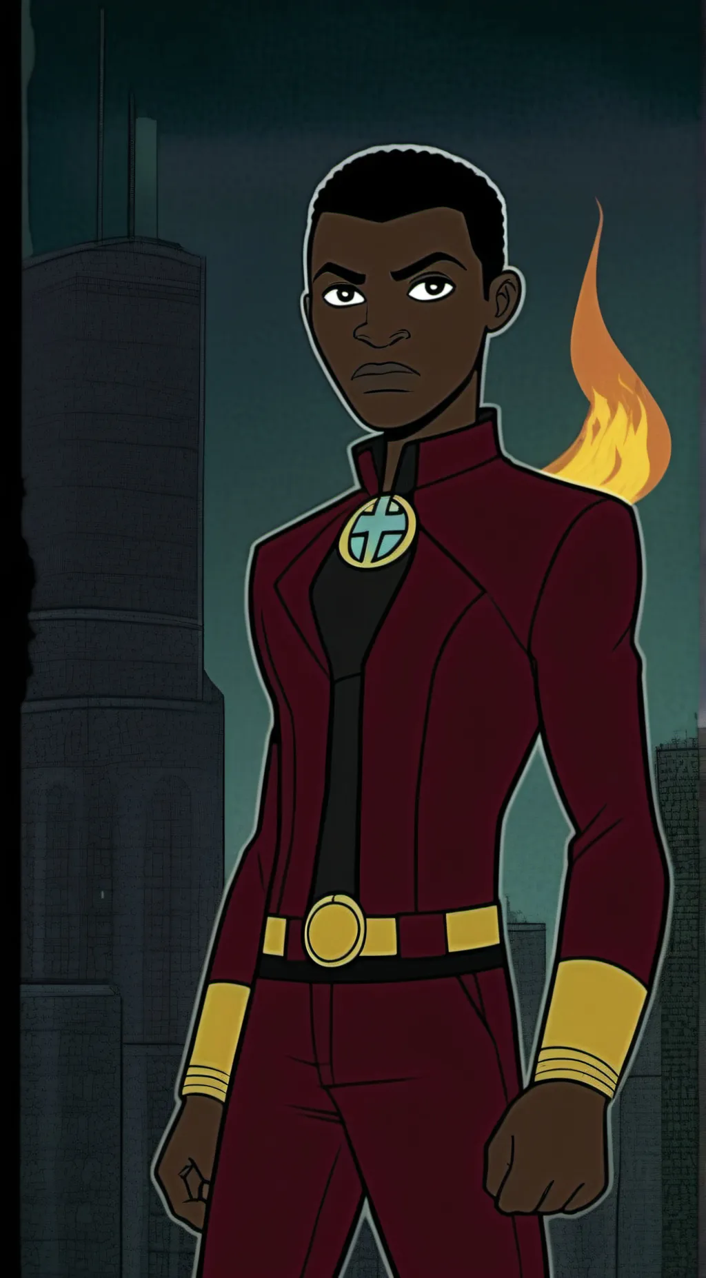 ai character: Hot Spot background