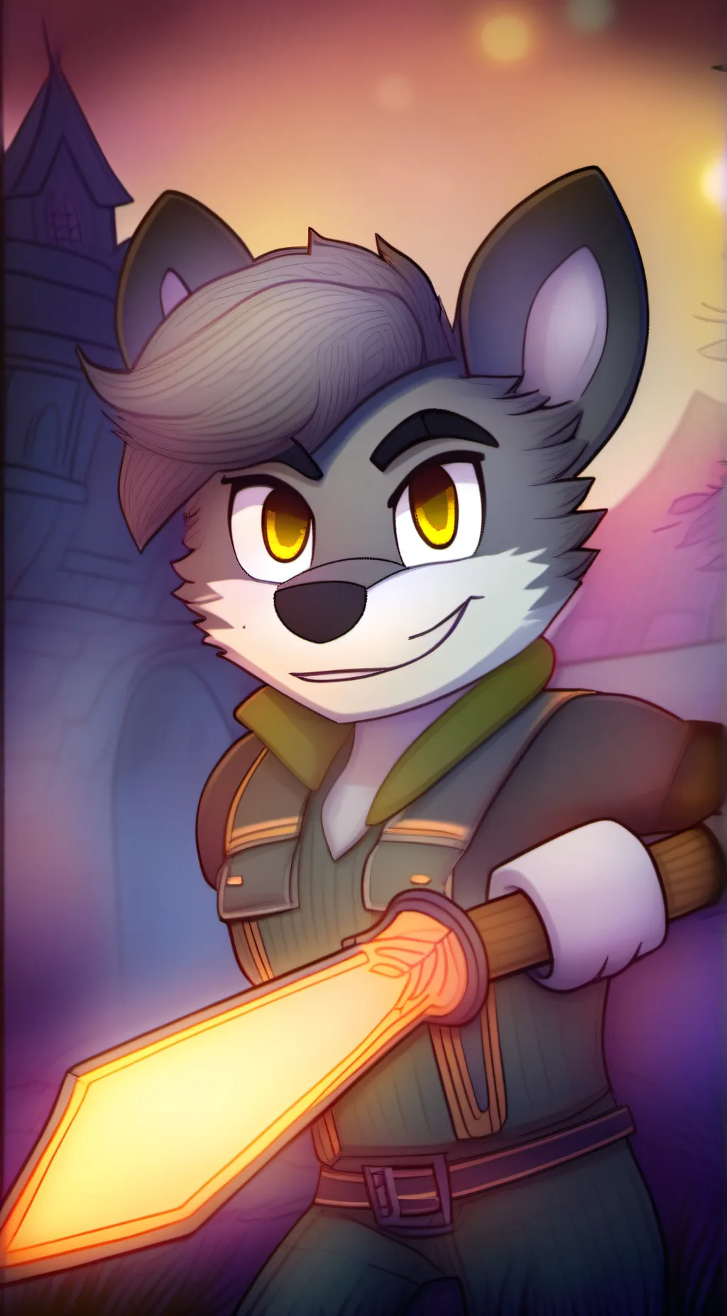 ai character: Track background