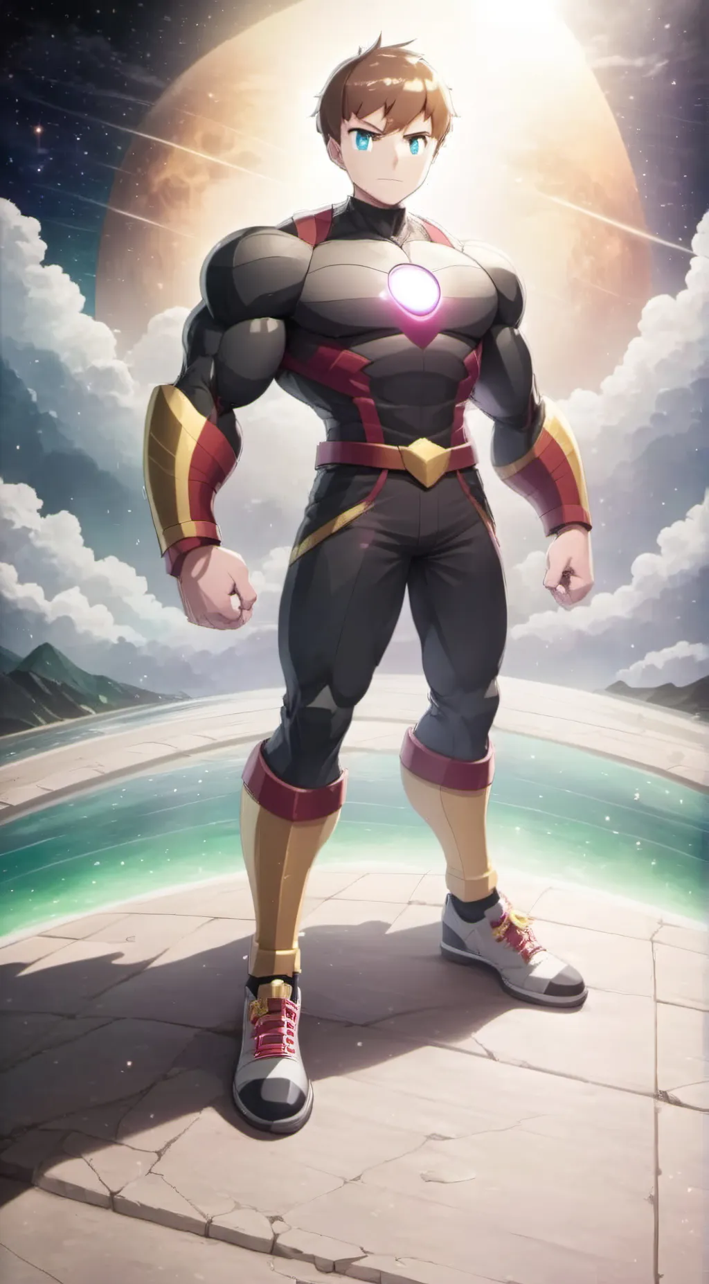 ai character: Chester wood v2 background