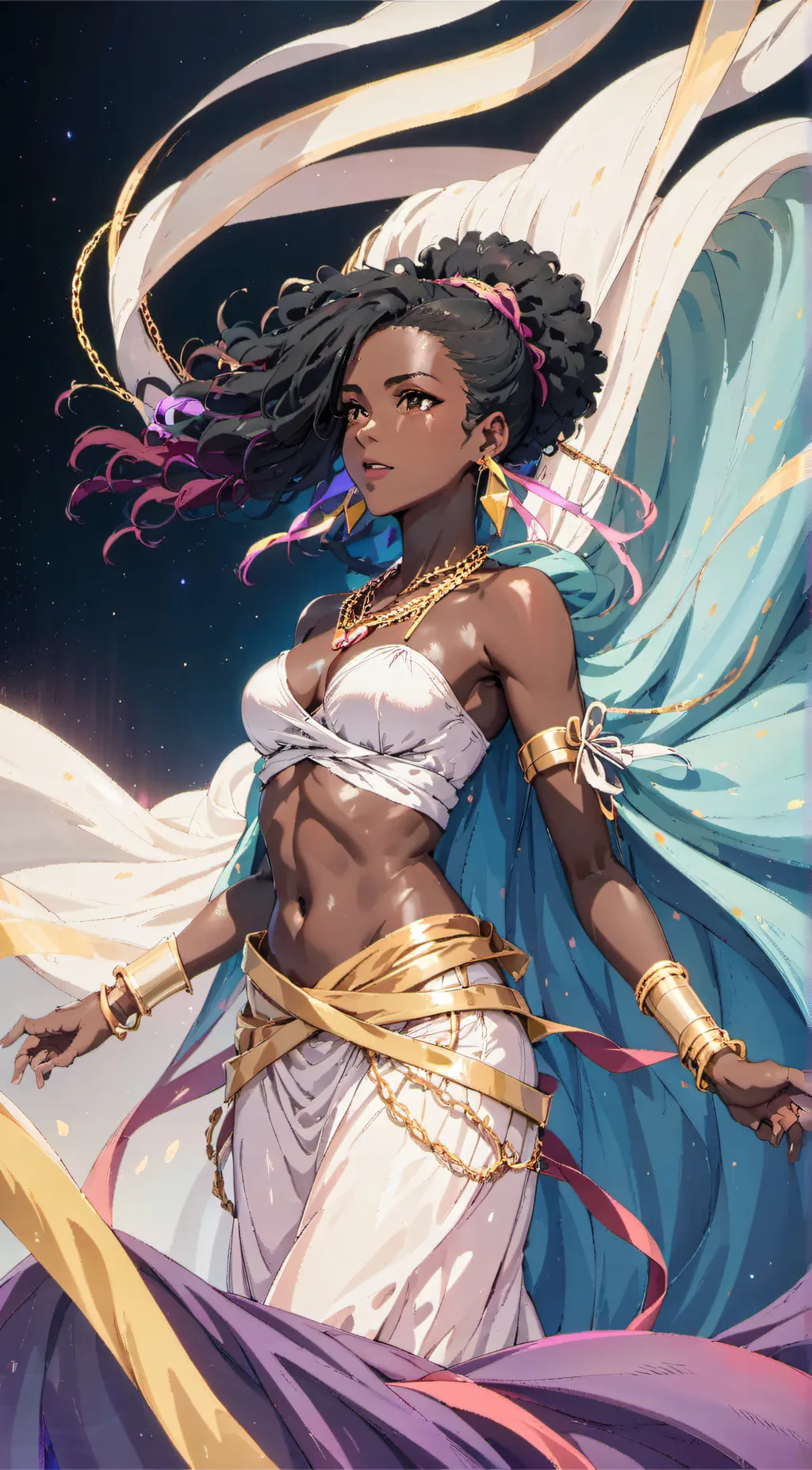 ai character: Nzuri background