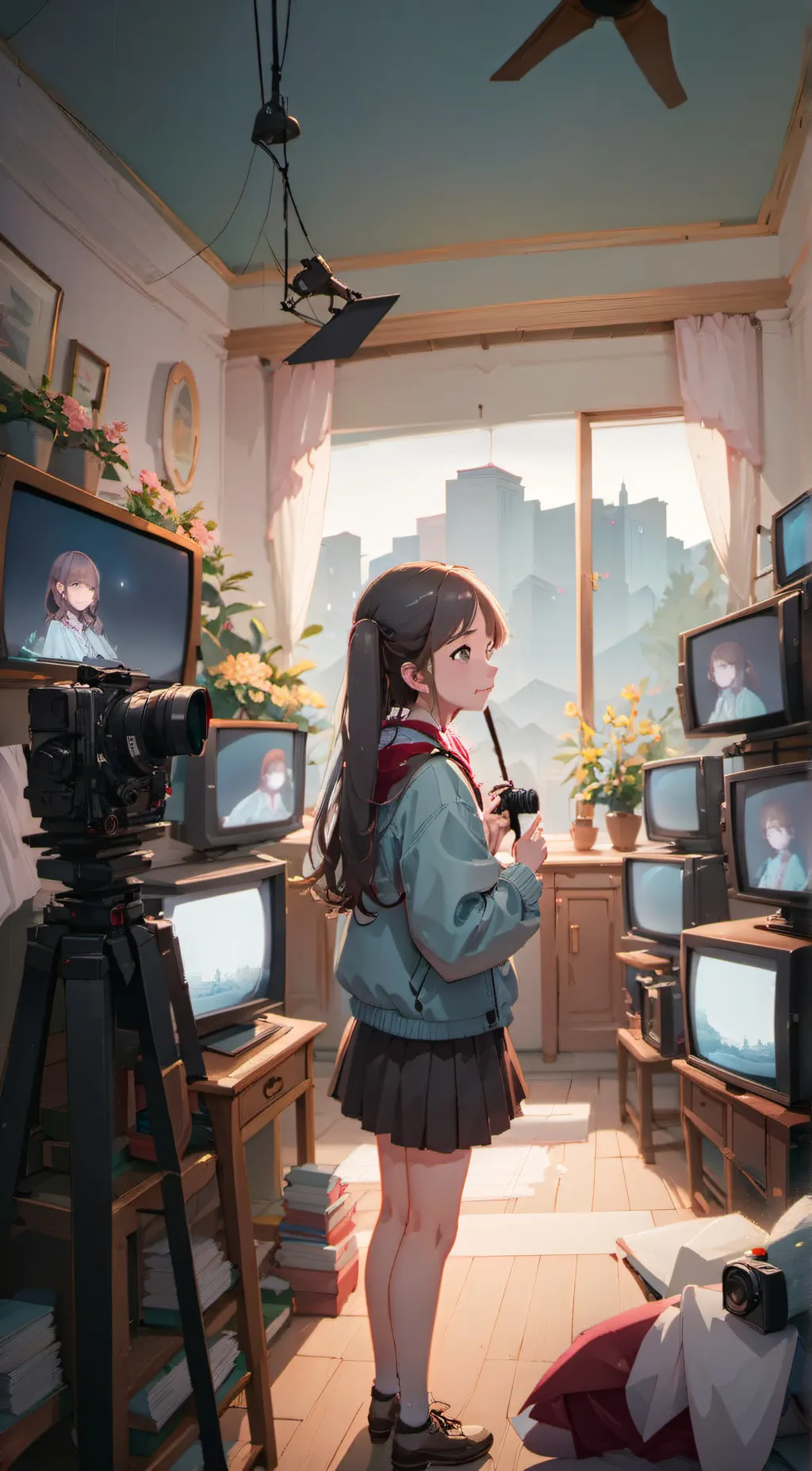 ai character: ??? background