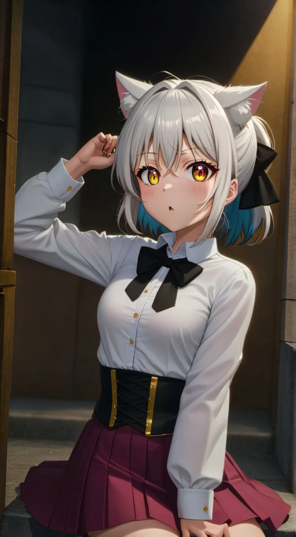 ai character: Koneko Toujou background