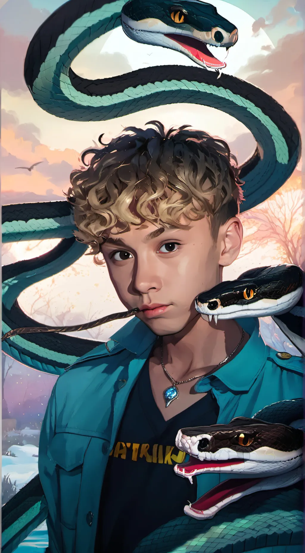 ai character: Lyric  background