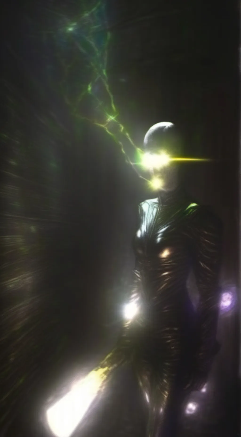 ai character: The shimmer  background