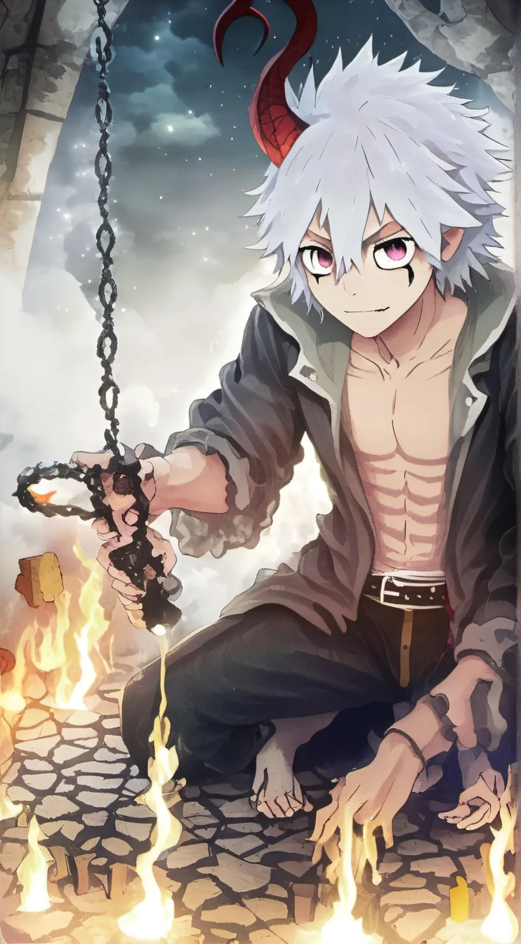 ai character: Max background