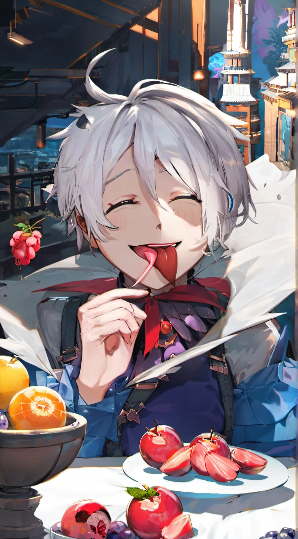 ai character: Matthew Xandros background