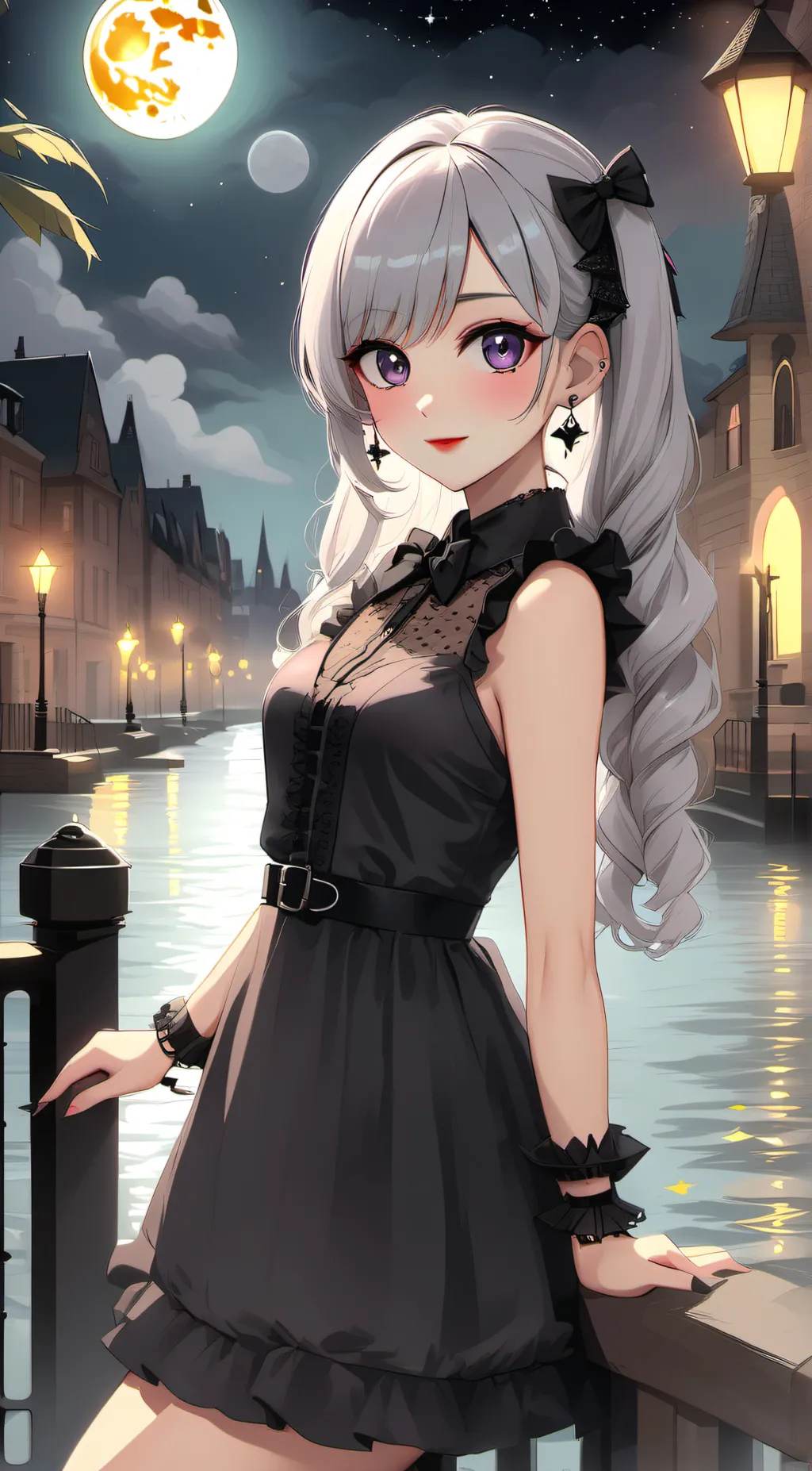 ai character: Aurora background