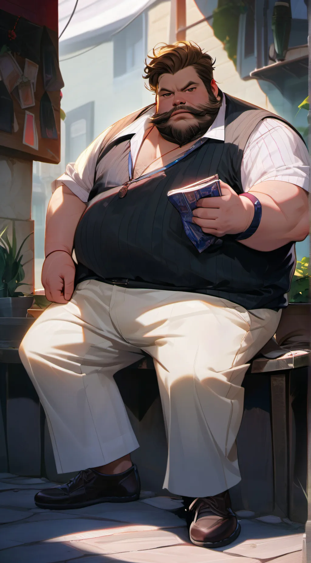 ai character: … background