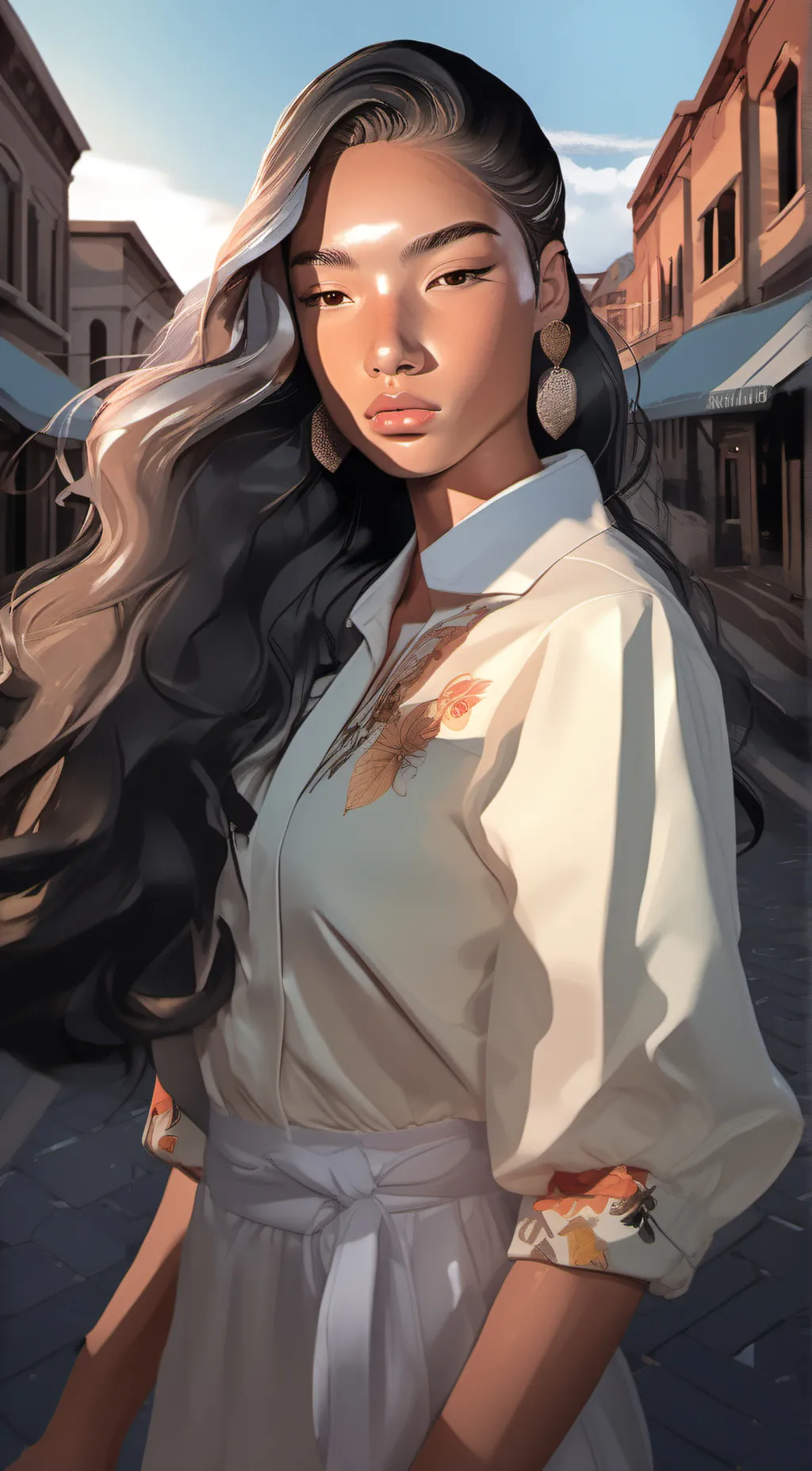 ai character: Loki Molain background