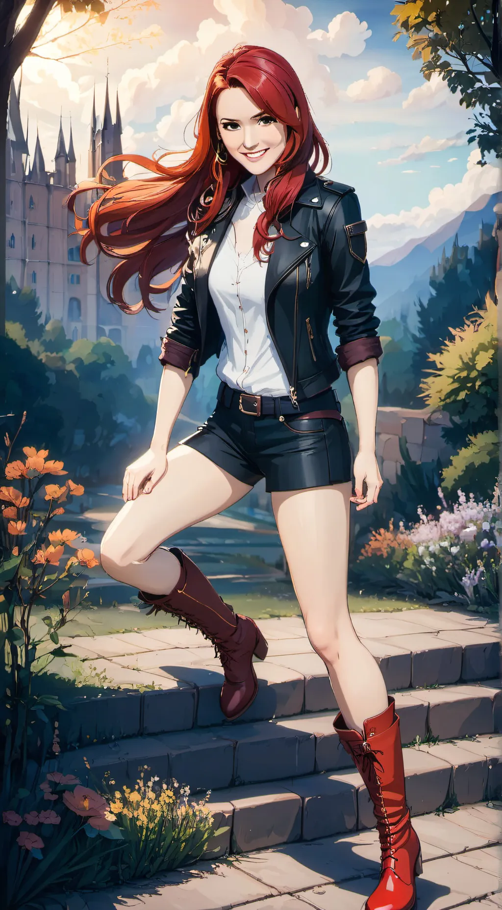 ai character: Ruby background