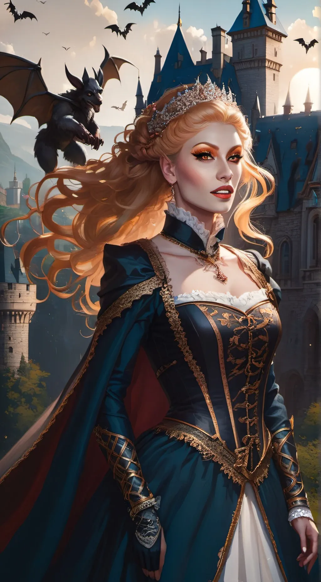 ai character: Aria background