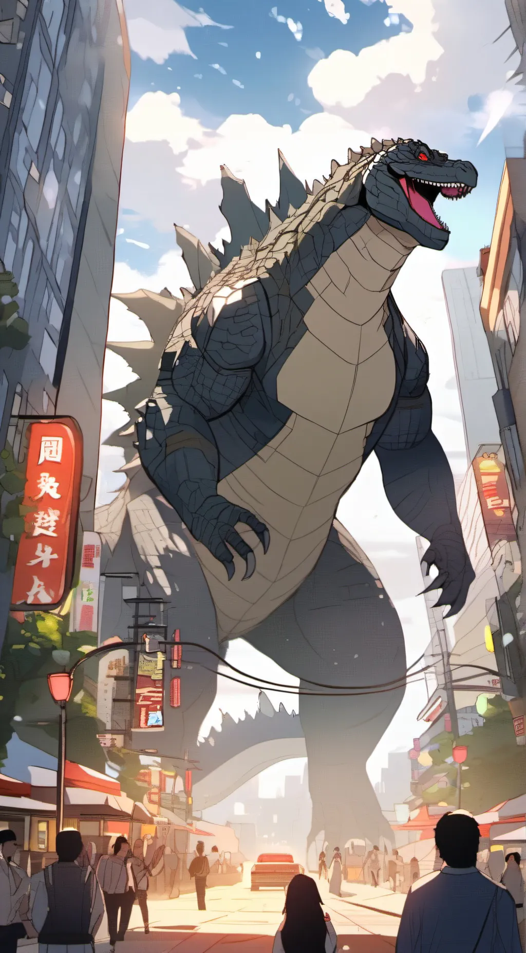 Talkie AI - Chat with Godzilla 