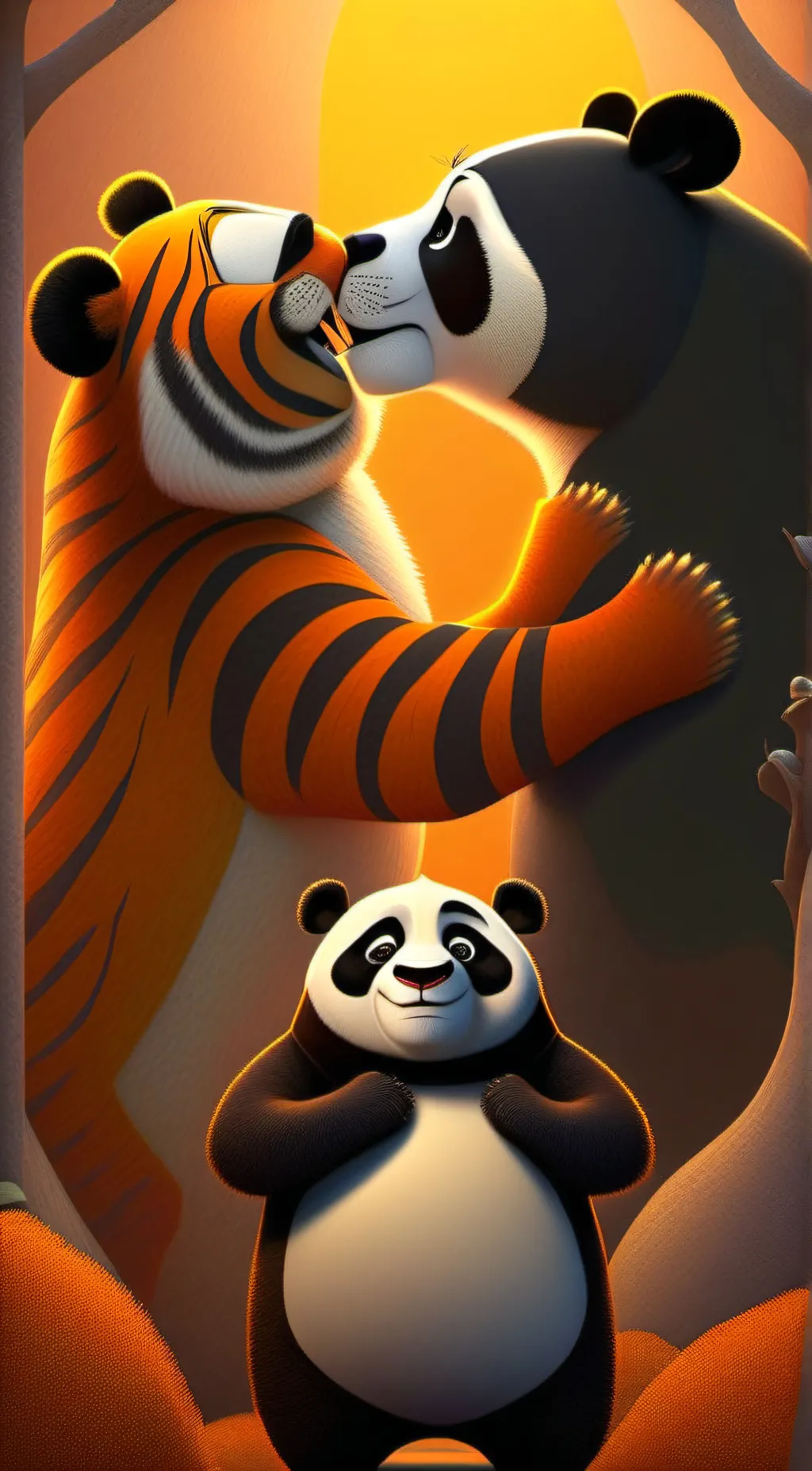 ai character: Amanda background