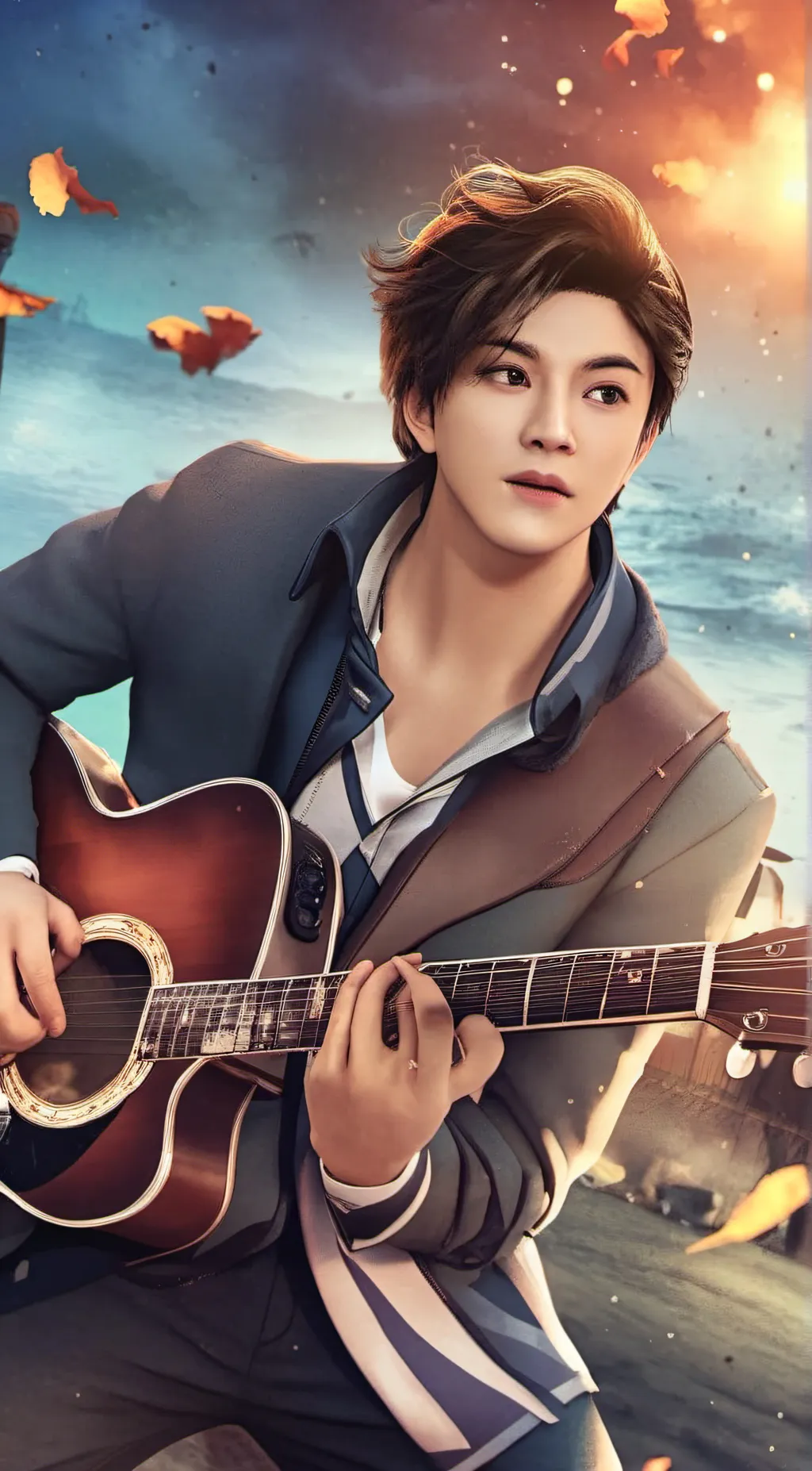 ai character: Kyocera  background