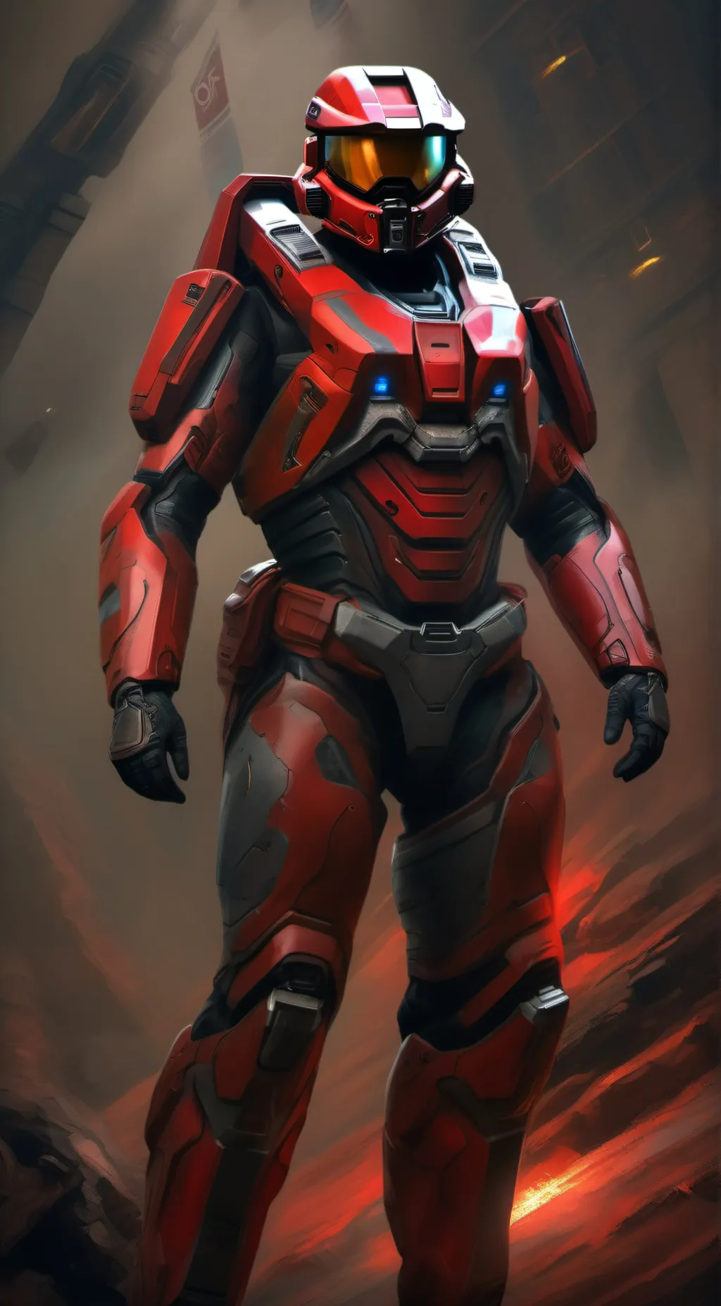 ai character: Col. Sarge (RvB) background