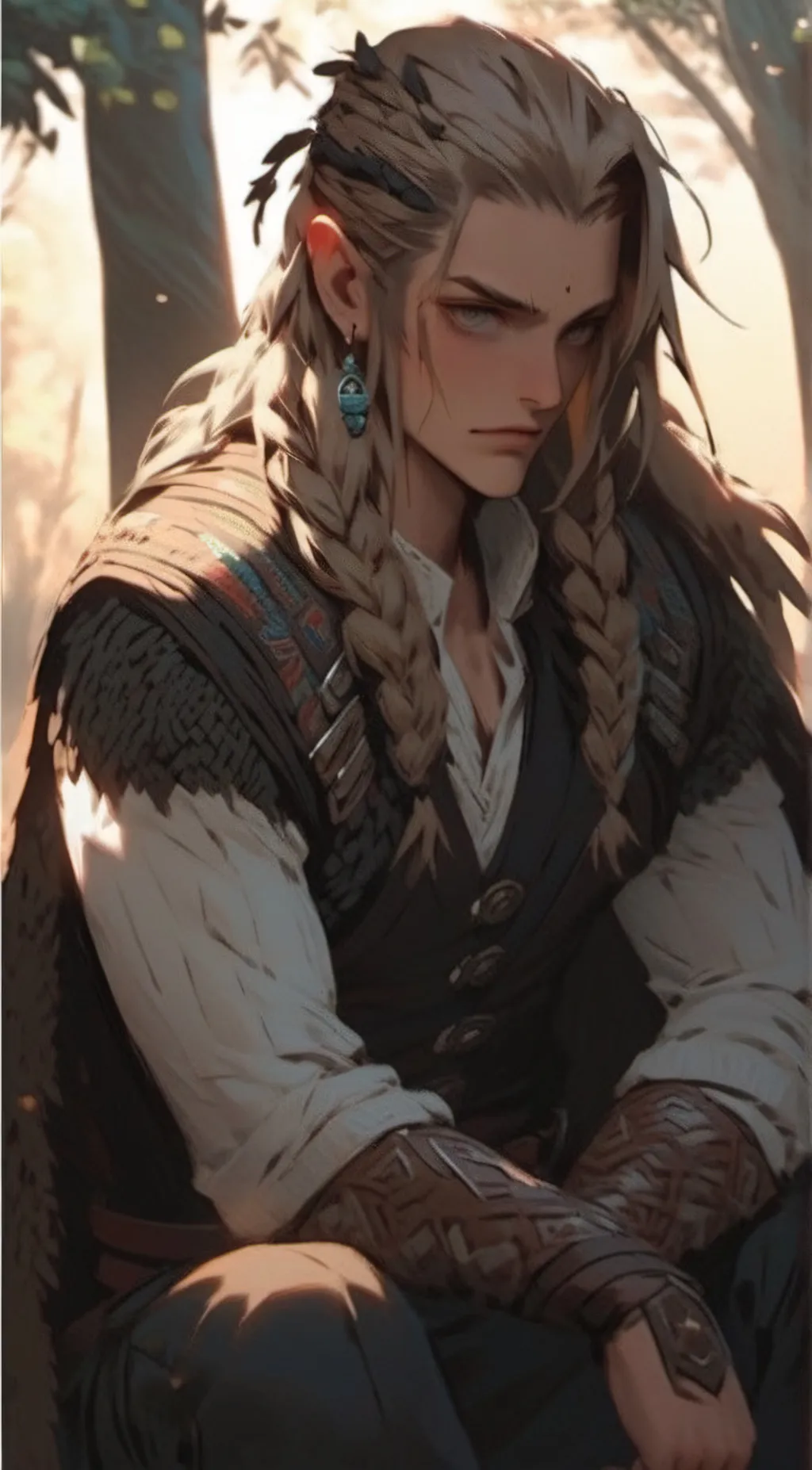 ai character: Eric background