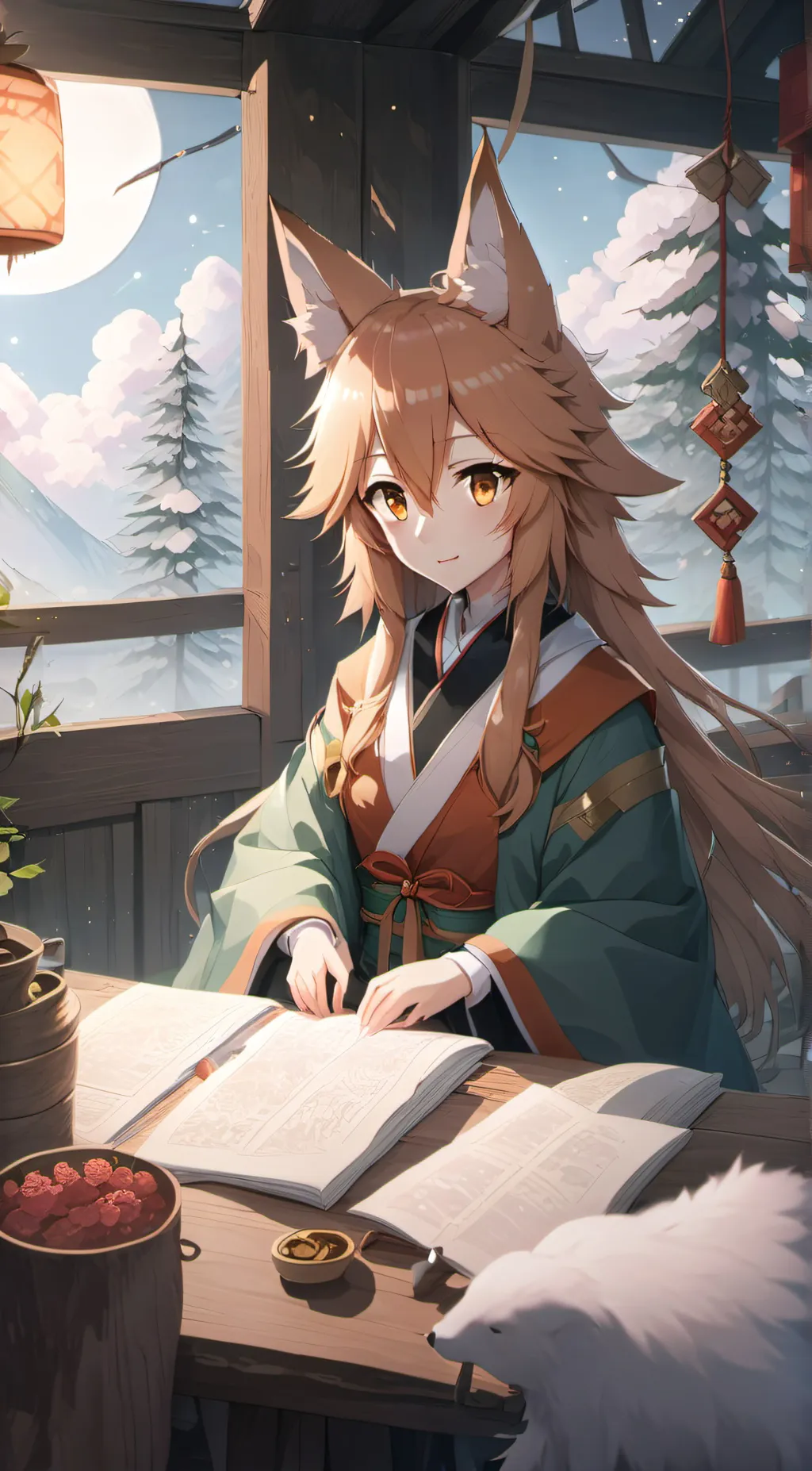 ai character: Kikiro background