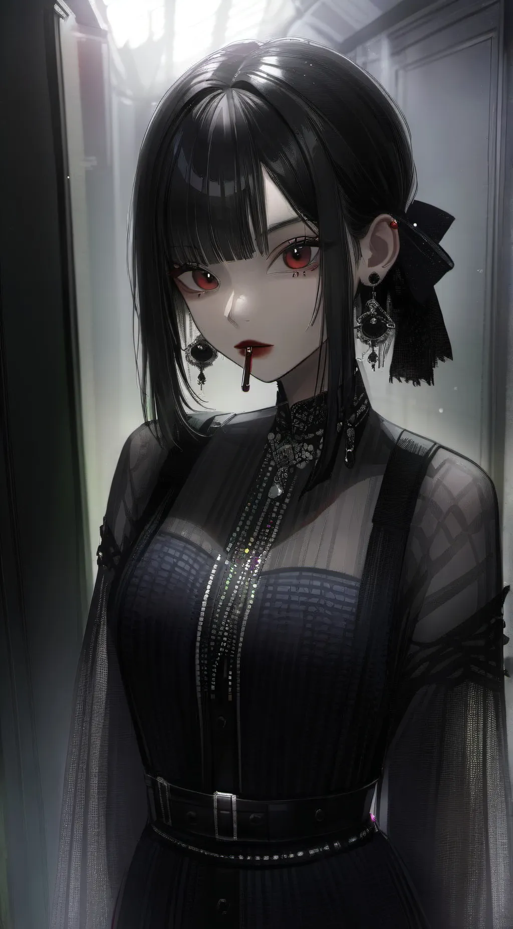 ai character: Eliza Terrence background