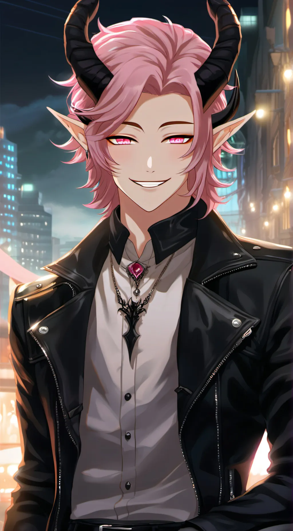 ai character: Diablo background