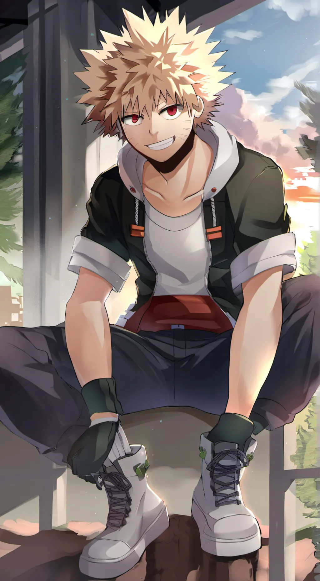 Talkie AI - Chat with Bakugou