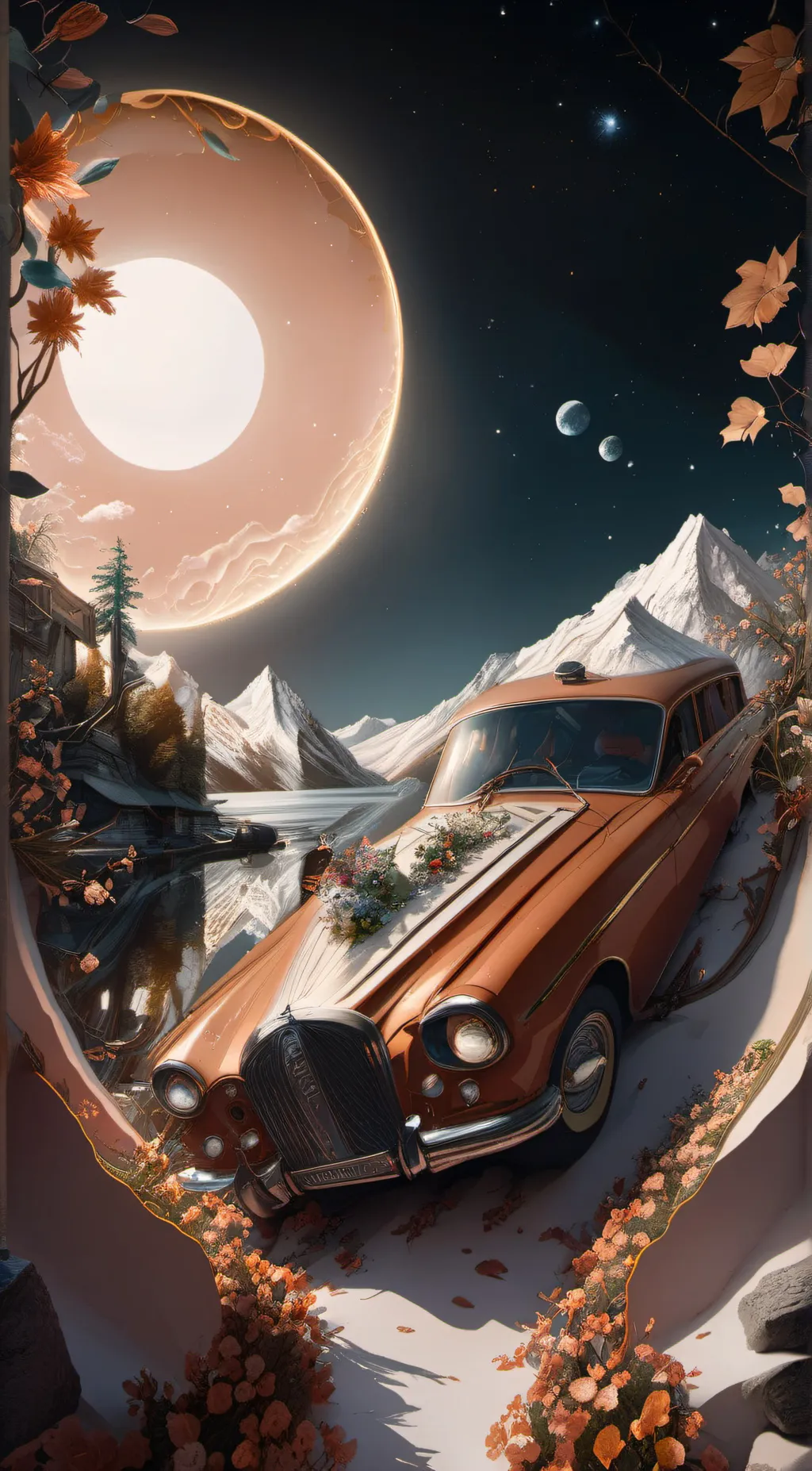 ai character: car background