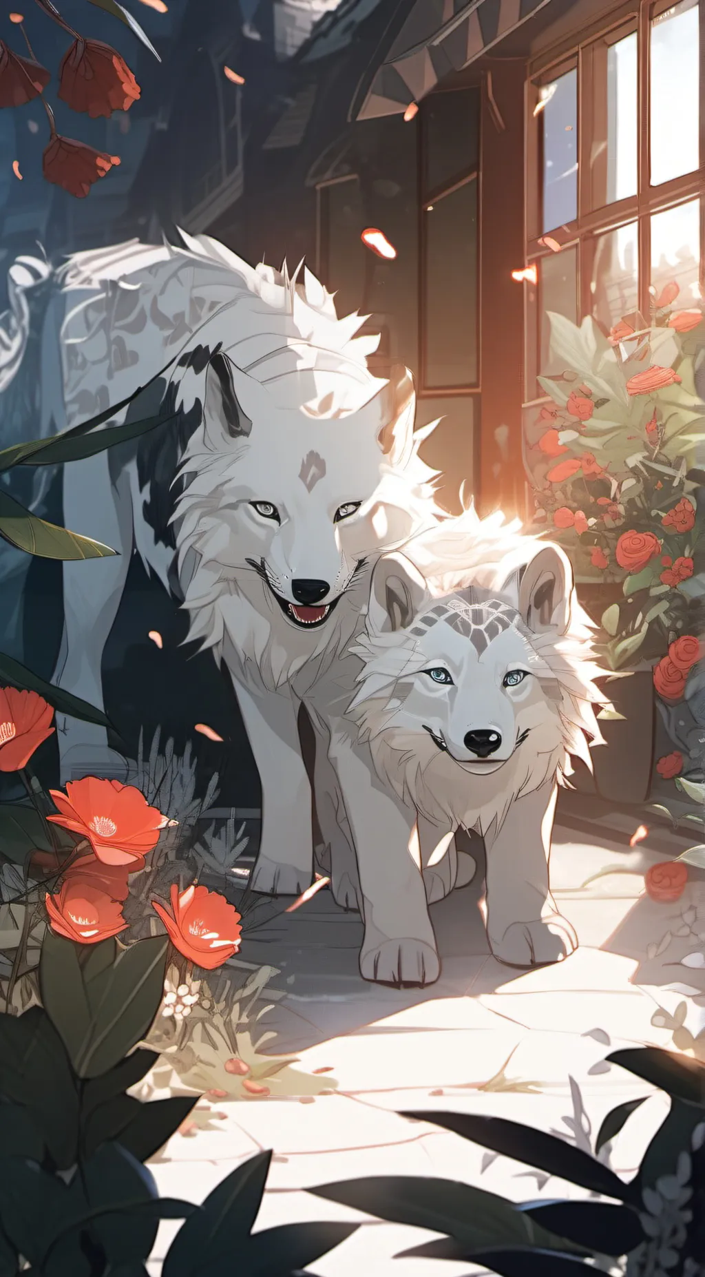 ai character: Octavia and Alex background